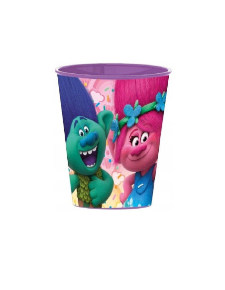 KUBEK DO MYCIA ZĘBÓW "TROLLS" (SERIA 1) - 260 ML