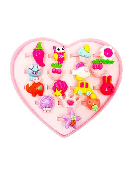 PIERŚCIONKI  "VIP - 16" - 16 szt.