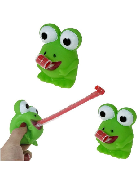 GNIOTEK "ŻABKA Z WYSUWANYM JĘZYKIEM"