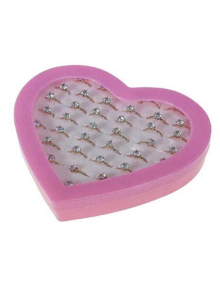 PIERŚCIONKI "LUX - 11" - 36 szt.