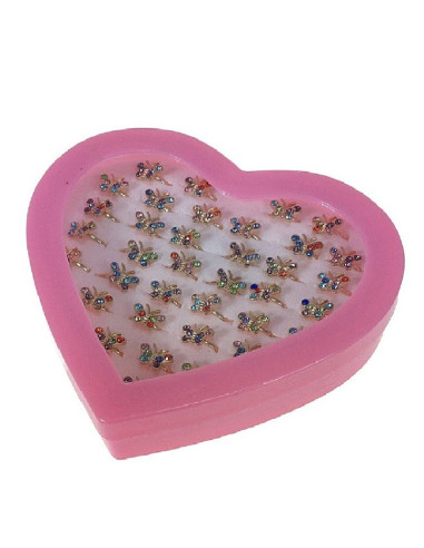 PIERŚCIONKI "LUX - 14" - 36 szt.