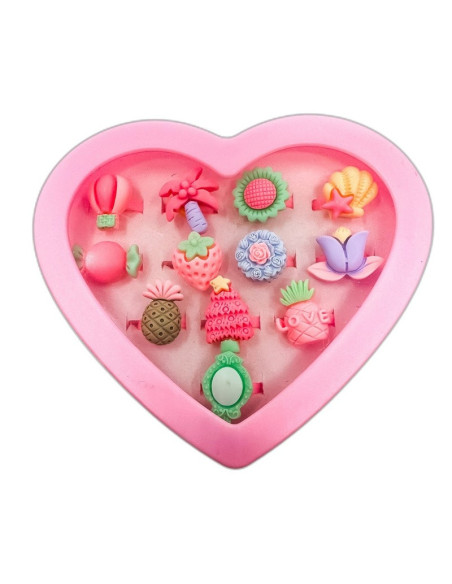 PIERŚCIONKI "SERIA - 6"  - 12 szt.