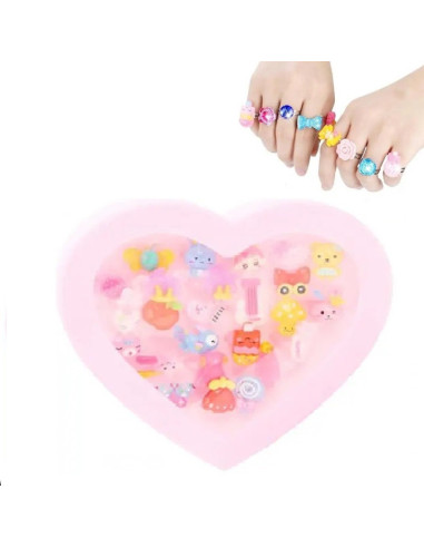 PIERŚCIONKI "SERIA - 8" - 24 szt.