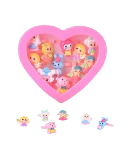 PIERŚCIONKI "SERIA - 16" - 12 szt.