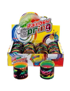 DUŻA SPRĘŻYNA "RAINBOW - FISH"