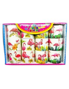 DUŻE SPRĘŻYNY "FLAMINGI" - 12 szt.