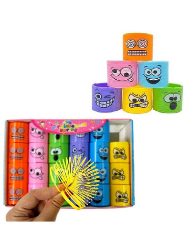 SPRĘŻYNKI "FACE" - 24 szt.