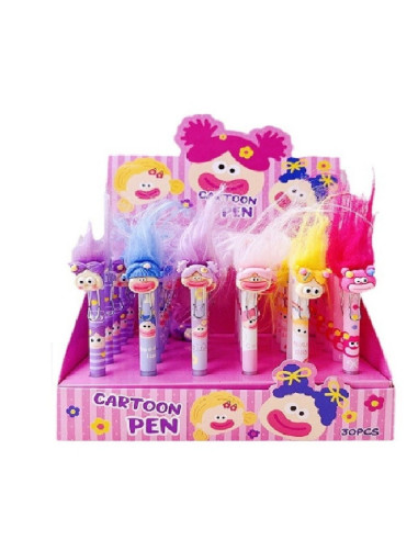 DŁUGOPIS "LUDZIK Z WŁOSAMI"