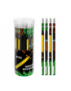 OŁÓWKI "PIXEL" - 48 szt.