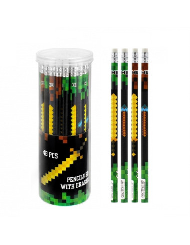 OŁÓWKI "PIXEL" - 48 szt.