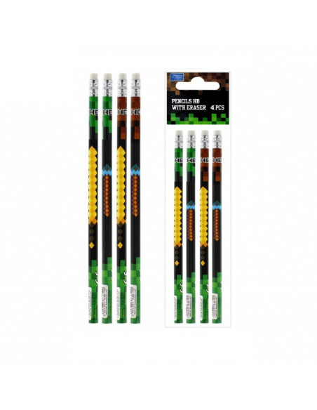 OŁÓWKI "PIXEL" - 4 szt.