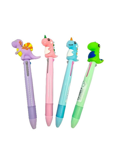 DŁUGOPIS WIELOKOLOROWY "DINO - 1"