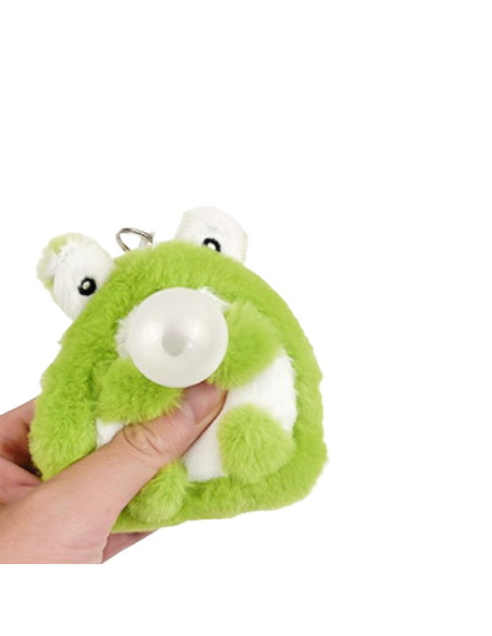 GNIOTEK PLUSZOWY "ŻABA Z BALONIKIEM"