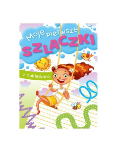 KOLOROWANKA  "MOJE PIERWSZE SZLACZKI + NAKLEJKI"