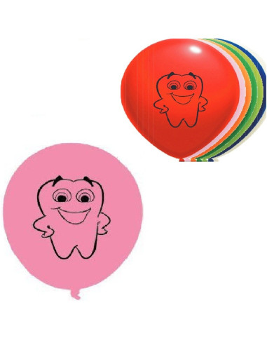 BALONY "ZĄBEK - 2" - 10 szt.