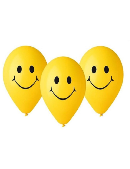 BALONY "SMILE - 2" - 5 szt.