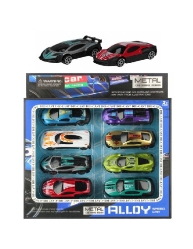 AUTA "SPEED CAR" (SERIA 3) - 8 szt.