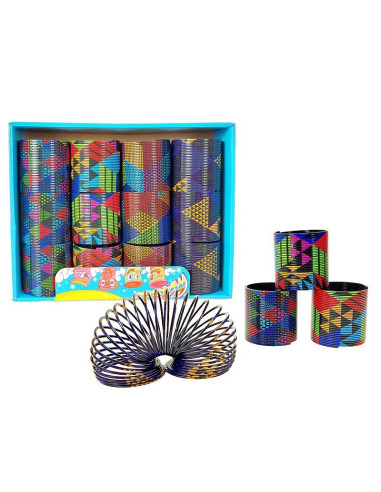 DUŻE SPRĘŻYNY "GEOMETRYCZNE" - 12 szt.