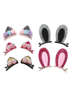 SPINKI DO WŁOSÓW "USZY - MIX"