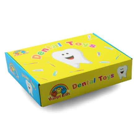 ZESTAW ZABAWEK I NAGRÓD  DLA DZIELNEGO PACJENTA  "DENTAL TOYS" - 52 szt.