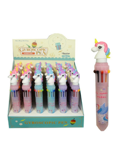 DŁUGOPIS JEDNOROŻEC "MIX COLOR - 12"