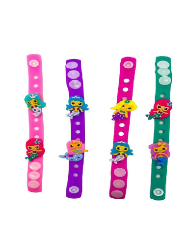 BRANSOLETKA GUMOWA "SYRENKA - 2"