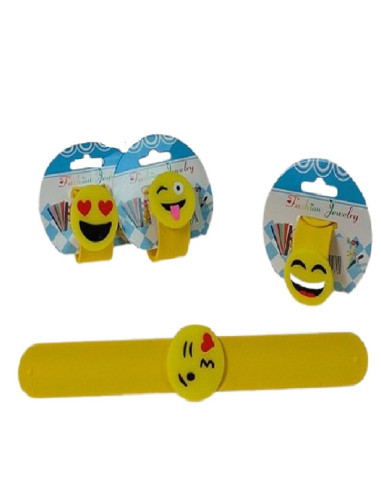 BRANSOLETKA SAMOZACISKOWA "EMOTKI"