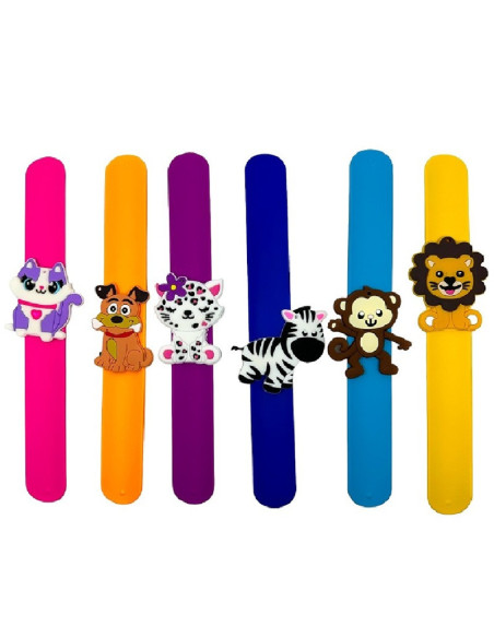 BRANSOLETKA SAMOZACISKOWA "ANIMALS"