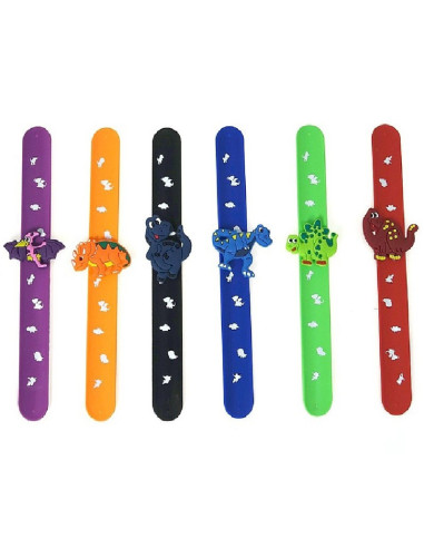 BRANSOLETKA SAMOZACISKOWA "DINO"