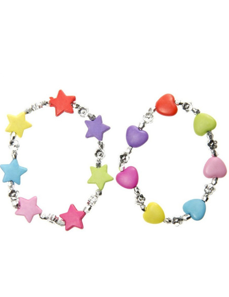 BRANSOLETKA "SERCE-GWIAZDKA"