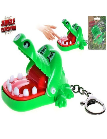 BRELOK "GRYZĄCY KROKODYLEK"