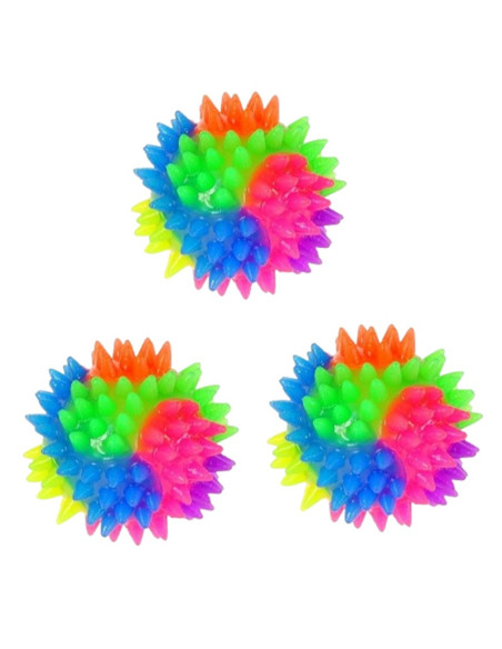 GNIOTEK ŚWIECĄCY "PIŁKA + KOLCE"