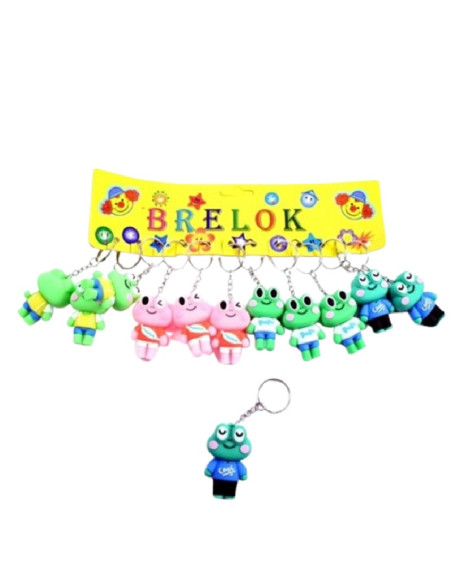 BRELOK "ŻABKI - 8"