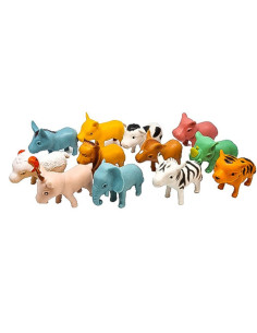ZWIERZĘTA "NATURAL WORLD" - 12 szt.