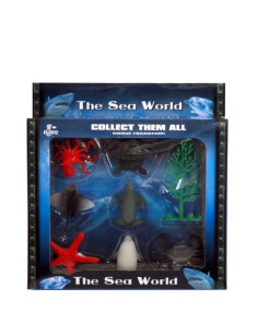 ZWIERZĄTKA "THE SEA WORLD" - 9 szt