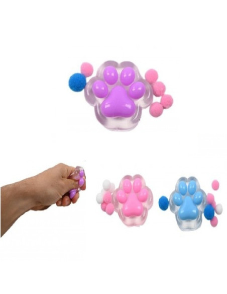 ZABAWKA SENSORYCZNA "KOCIA ŁAPKA" (SERIA - 3)