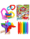 ZABAWKA SENSORYCZNA "POP TUBES" (SERIA 1) - 6 szt.