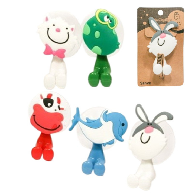 TRZYMAK DO SZCZOTECZKI "ZWIERZĄTKO"