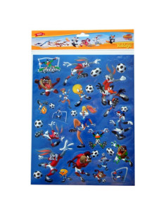 NAKLEJKI "LOONEY TUNES - PIŁKA NOŻNA"