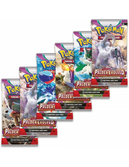 KARTY "POKEMON  - PALDEA EVOLVED" - 10 szt.