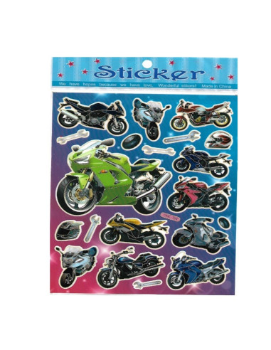 NAKLEJKI "MOTORY - 10"