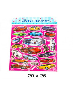 NAKLEJKI "AUTA SPORTOWE - 10"