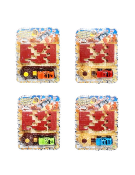 AUTKO Z WYRZUTNIĄ "ROZWALAJĄCE PRZESZKODĘ"