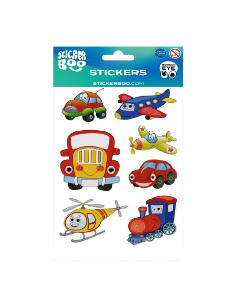 NAKLEJKI "POJAZDY - EYE"