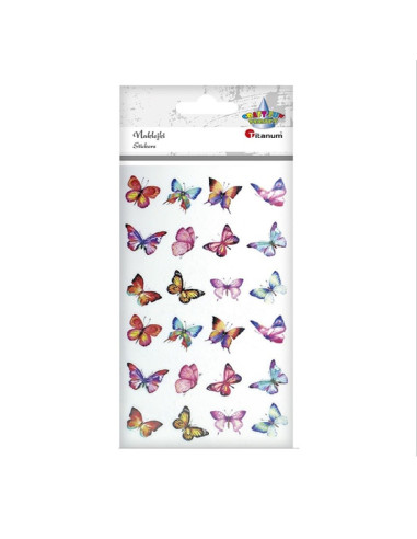 NAKLEJKI "MOTYLE - 1"