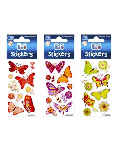 NAKLEJKI "MOTYLE - 2"