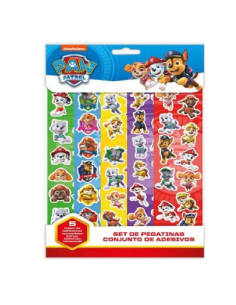 ZESTAW NAKLEJEK "PSI PATROL - MIX" - 60 szt.