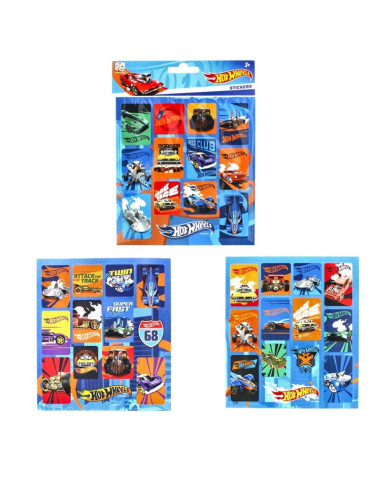 NAKLEJKI "HOT WHEELS - STICKER" - 36 szt.