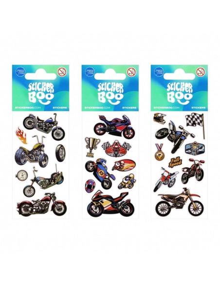 NAKLEJKI "MOTORY - 2"