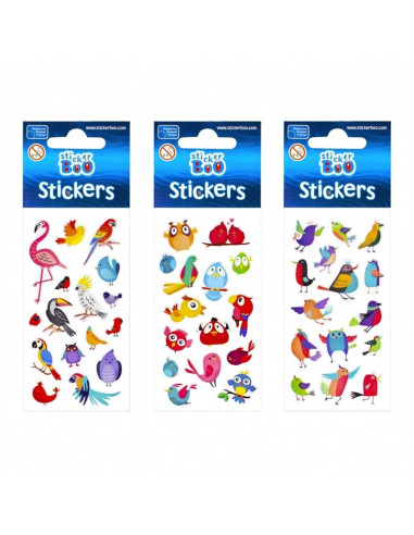 NAKLEJKI "PTAKI - 1"